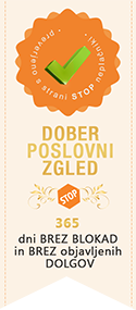 Certifikat dober poslovni zgled