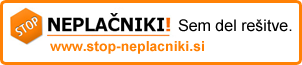 Stop Neplačniki - Sem del rešitve.